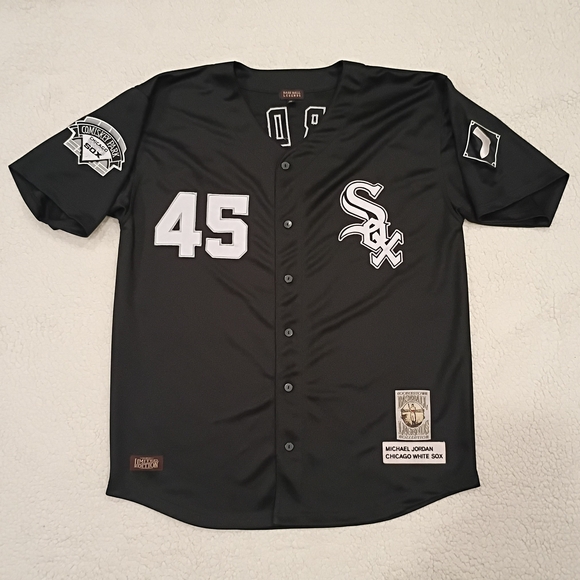 Michael Jordan Cooperstown Baseball Legends Chicago White Sox Jersey